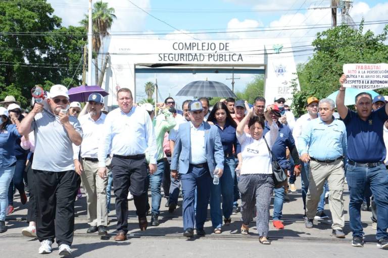 Convoca Rector de la UAS movilización estatal para este miércoles