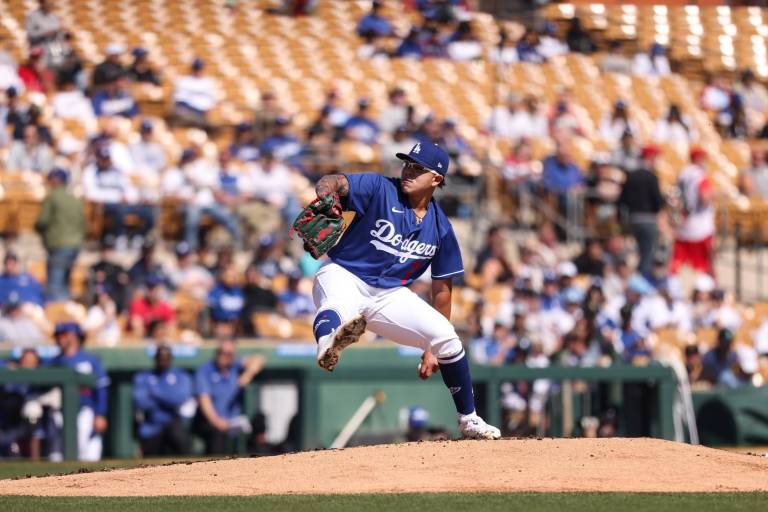 Julio Urías concedió una carrera con los Dodgers de cara al Clásico Mundial de Beisbol