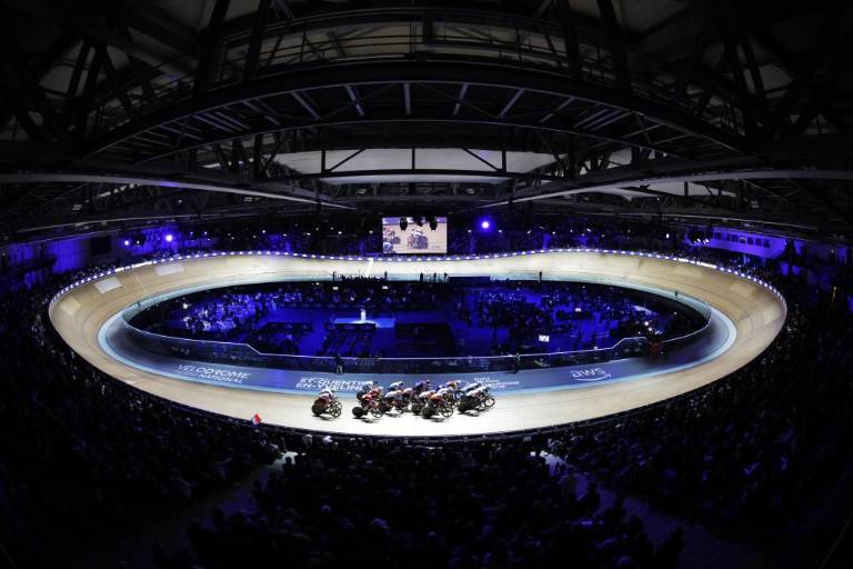 Sinaloenses Gaxiola suman puntos en la Champions League de ciclismo de pista