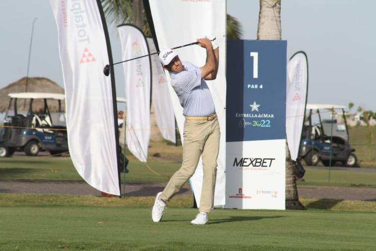Armando Favela comparte la cima en el Torneo de Golf Estrella del Mar Open 2022