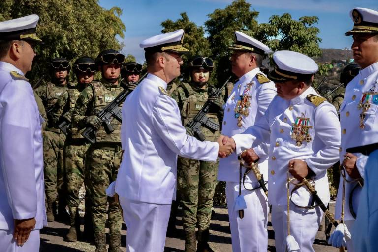 Cambia de mando la Octava Zona Naval, desde Topolobampo, en Ahome