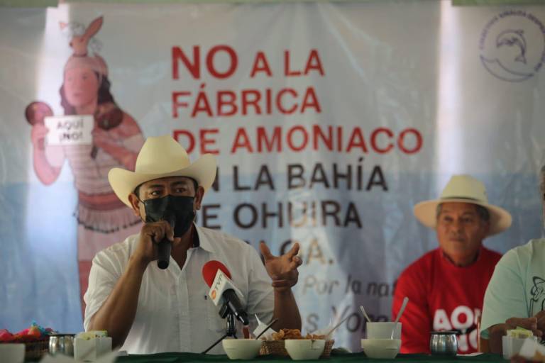 Movimiento ‘Aquí NO’, desde Mazatlán, pide que no se entregue permiso para instalar Planta de Amoniaco en Topolobampo