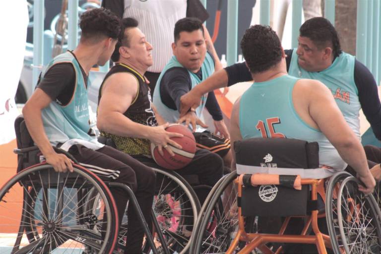 Mazatlán defiende la casa en la Liga de Baloncesto de Silla de Ruedas