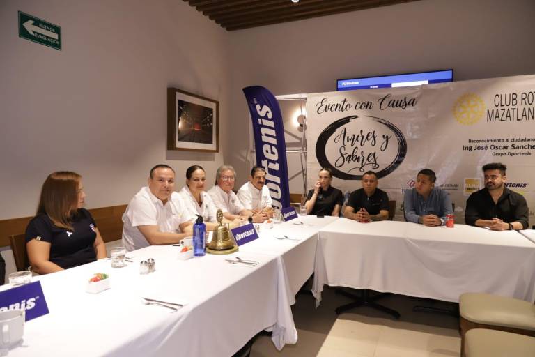 Club Rotario Mazatlán Norte anuncia el evento con causa ‘Amores y Sabores’