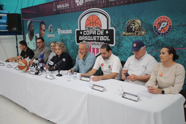 Anuncia DIF Sinaloa la Copa Sinaloense de Baloncesto con causa