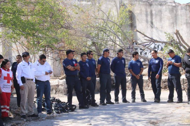 Participan 40 rescatistas de Culiacán en curso de sistema de comando de incidentes