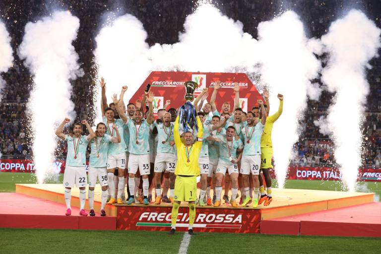 Inter es campeón de la Coppa Italia