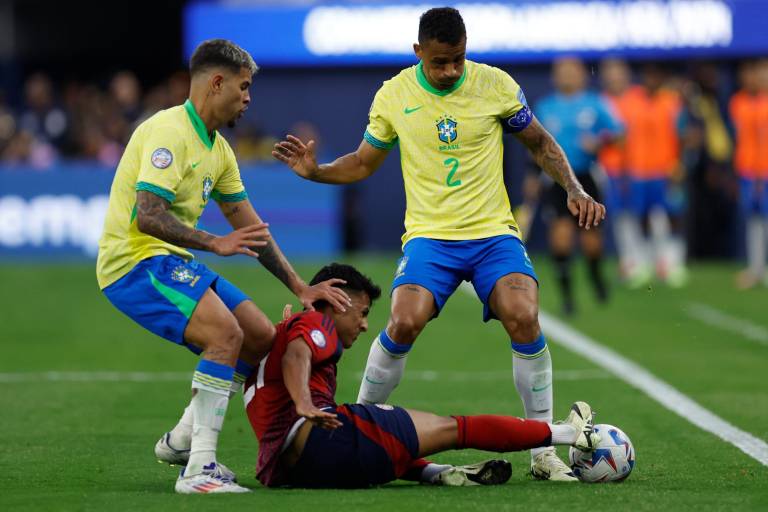Brasil no puede con Costa Rica durante su debut en la Copa América