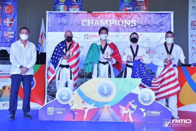 Juan Diego García se corona en Para Panamericano de Taekwondo