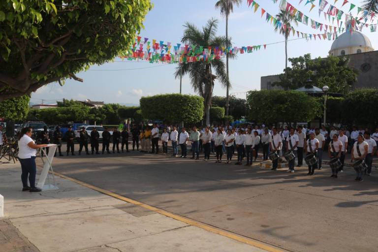 Conmemoran en Escuinapa el 176 Aniversario de la Gesta Heroica de Chapultepec