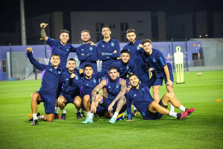 Rodrigo de Paul y Ángel Di María, ‘disponibles’ frente a Croacia este martes