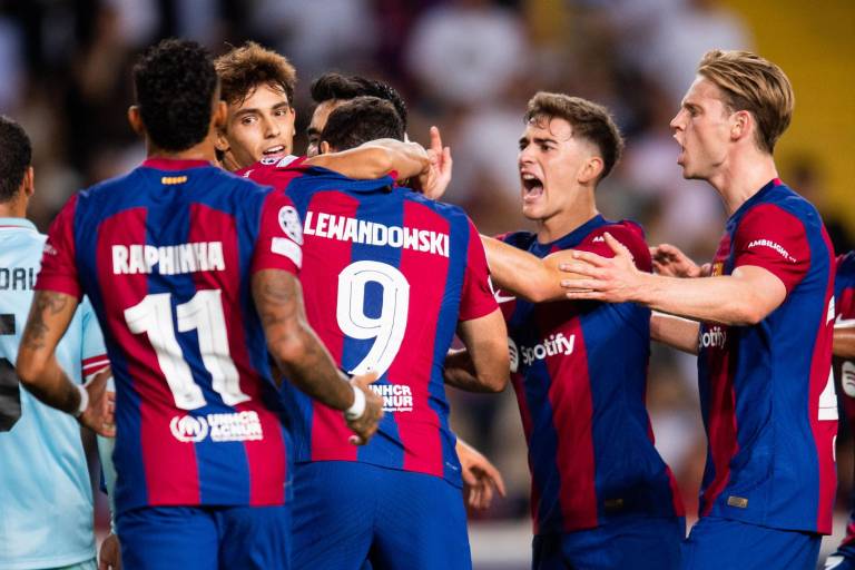 Barcelona se da un auténtico festín ante el Amberes