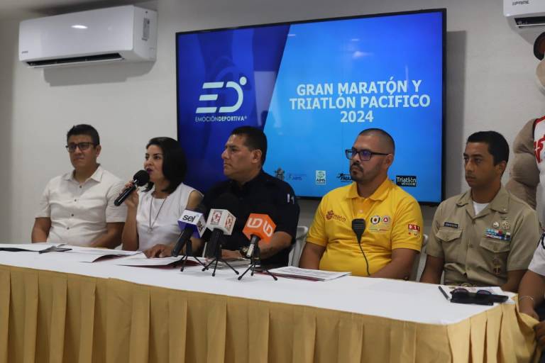 Todo listo para celebrar el Gran Maratón y Triatlón Pacífico 2024