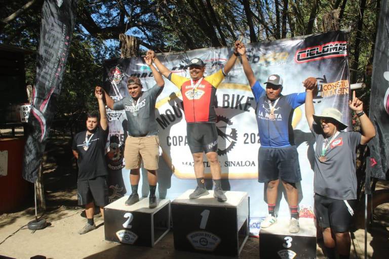 Nutrida premiación, en el regreso de la Mountain Bike Cup