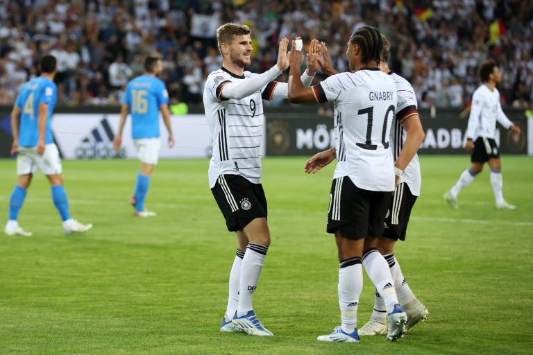 Alemania golea a Italia, Inglaterra se hunde y Países Bajos sigue firme en la Liga de Naciones