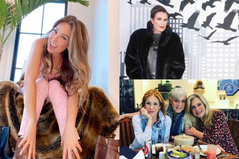 Además de Laura Zapata, ellas son todas las hermanas de Thalía