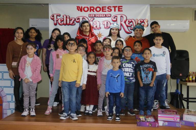 Los Reyes Magos de Datemex entregan alegrías a niñas y niños de Culiacán