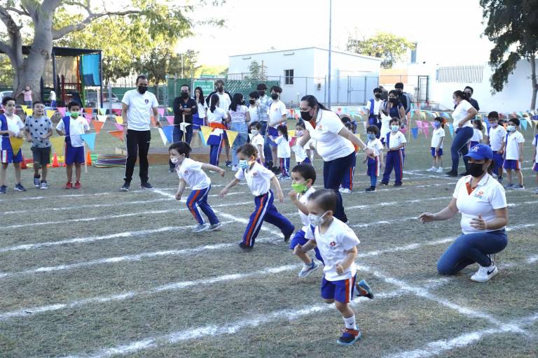 ¡Corren a toda velocidad en la Miniolimpiada de la Activa!