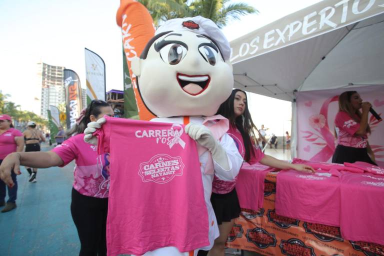 Carnes Selectas Nayarit forma parte de la Carrera Rosa