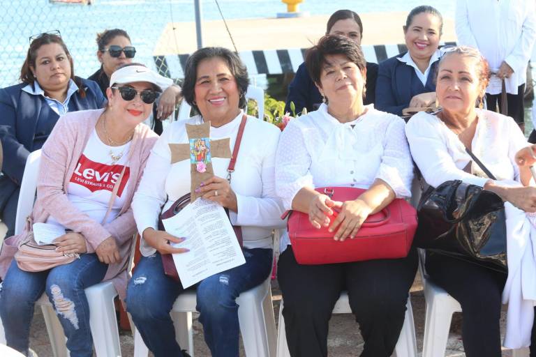 Celebran a la Virgen de Guadalupe damas de ANSPAC Mazatlán