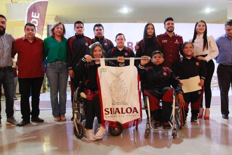 Abanderan a delegación sinaloense para los Juegos Paranacionales Conade 2022