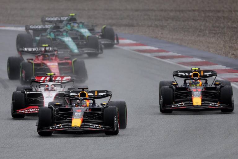 Checo Pérez es segundo en el Sprint del GP de Austria