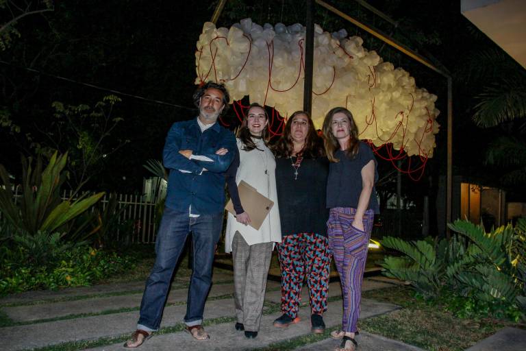 Reflexionan artistas sobre el desplazamiento con La Casa Nómada-Nube(s)
