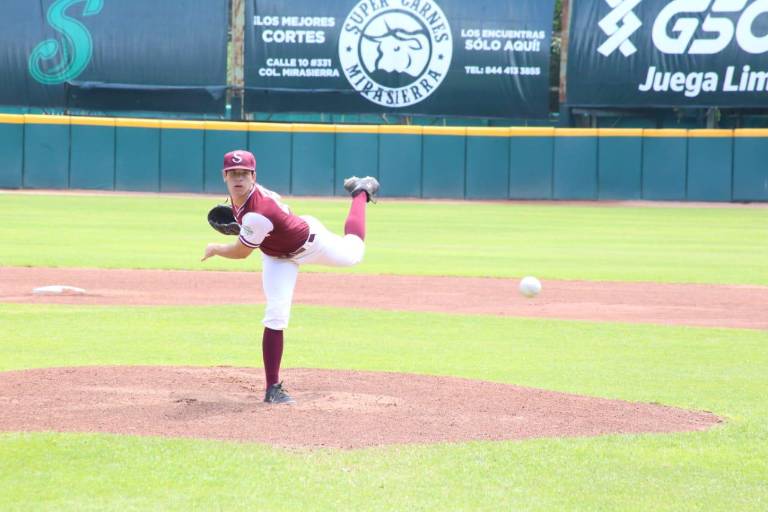 Mazatleco Juan Pablo Tirado guía a Sinaloa a la final del Nacional de Beisbol Junior