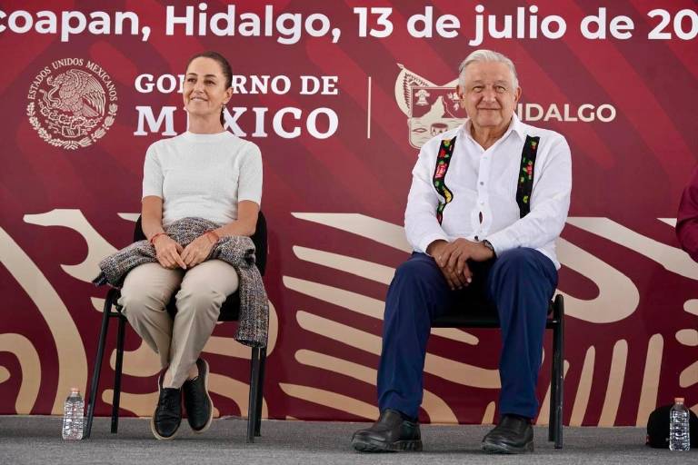 AMLO y Sheinbaum reprueban ataque a Donald Trump