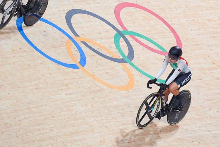 Sinaloense Luz Daniela Gaxiola finaliza sexta en el Keirin femenino en París 2024
