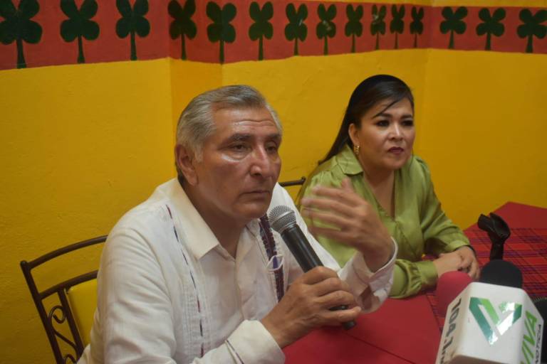 ‘En las buenas y en las malas, Melesio es mi amigo’, dice Adán Augusto