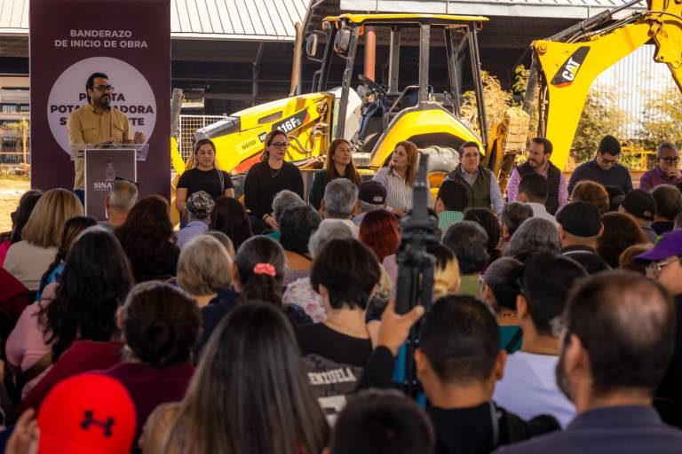 Gobierno de Culiacán celebra inicio de planta potabilizadora sin tenerla contratada