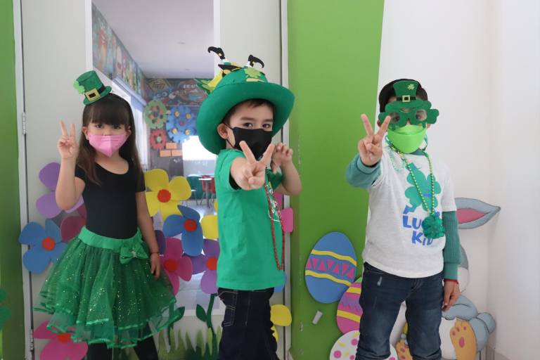 Festejan el Día de San Patricio en el Colegio SEBEC