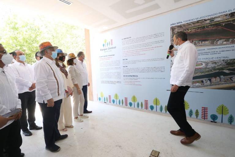 Abrirán el próximo fin de semana ya el Parque Central de Mazatlán al público