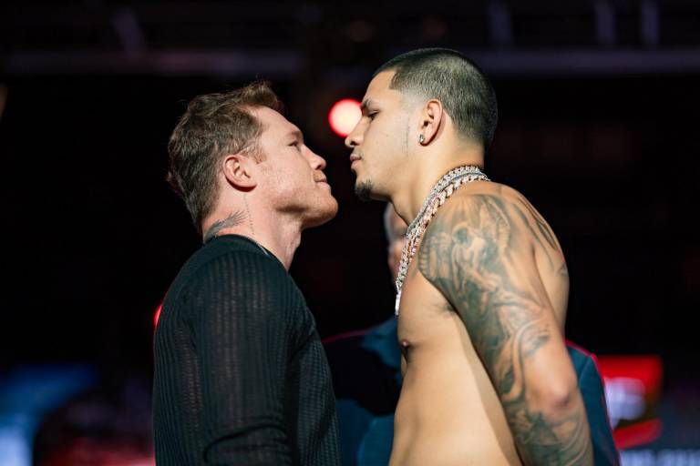 Saúl ‘Canelo’ Álvarez y Édgar Berlanga no tuvieron problemas con el pesaje