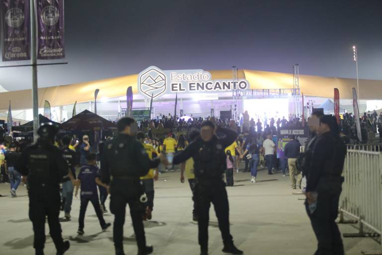 Más de 400 elementos velarán por la seguridad en el Mazatlán FC vs Pumas este viernes