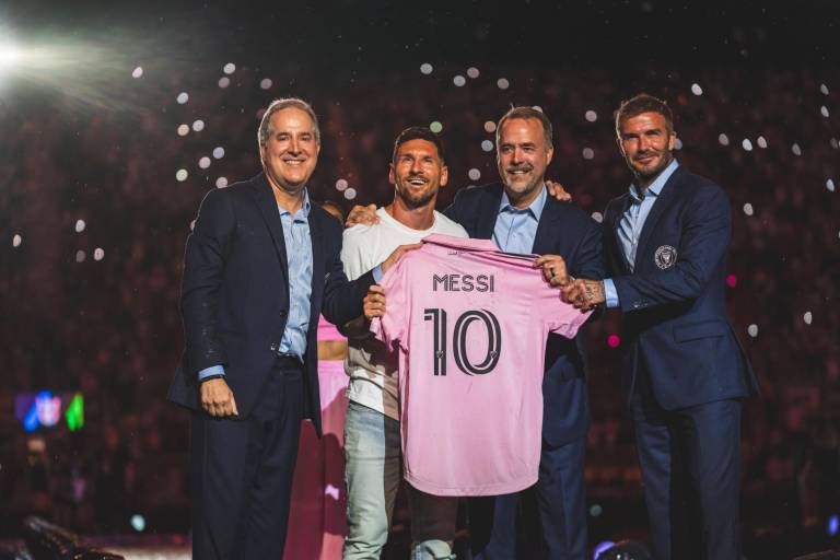 Messi fue presentado como jugador del Inter de Miami