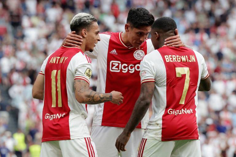 Edson Álvarez brilla en la goleada del Ajax al Groninjen