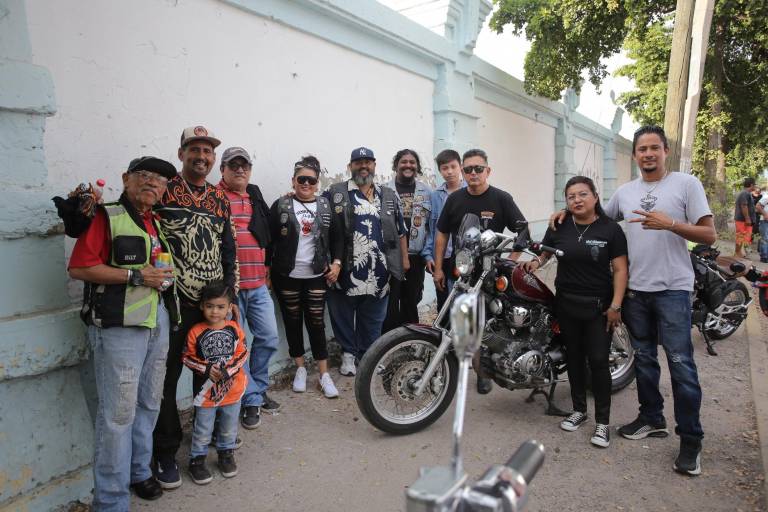Tienen bikers tarde de rodada en honor a San Judas