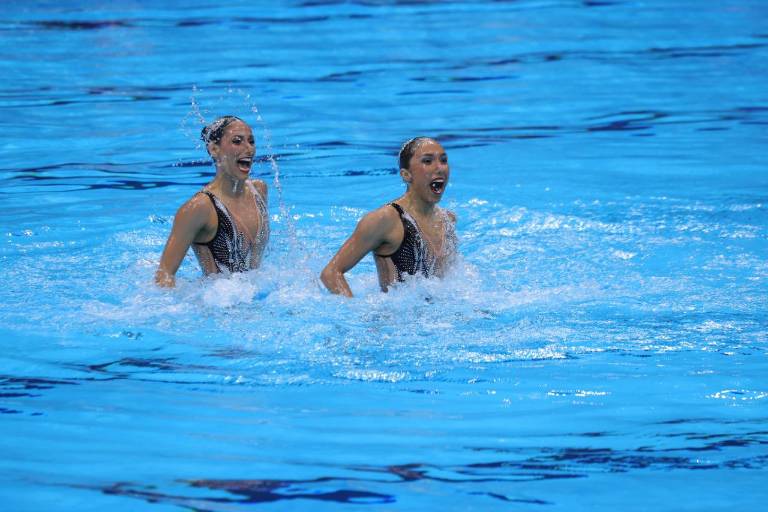 Nuria Diosdado y Joana Jiménez buscarán acceder a la final de nado sincronizado en Tokio
