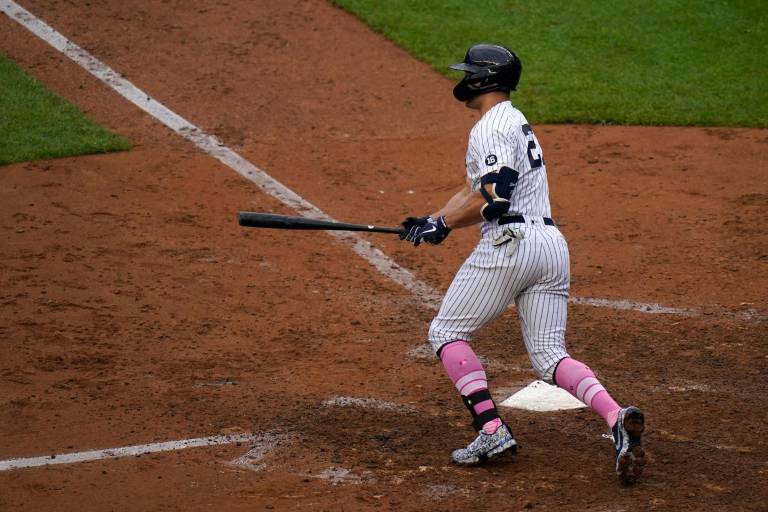 Giancarlo Stanton definió victoria de Yanquis en la novena