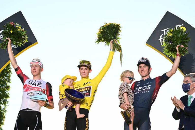 Jonas Vingegaard es campeón del Tour de Francia 2022