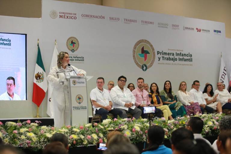 Inauguran encuentro nacional de la primera infancia y el trabajo infantil
