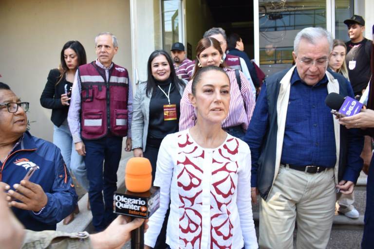 En Sinaloa, la militancia en Morena es fuertísima, dice Claudia Sheinbaum en Culiacán