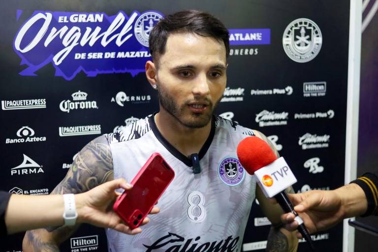 Josué Colmán, feliz por regresar a la actividad con Mazatlán FC