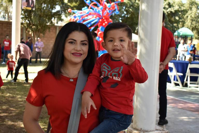 Compiten rojos y azules en convivencia en el Instituto Senda