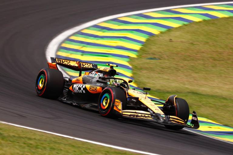 Lando Norris gana la Sprint en GP de Sao Paulo