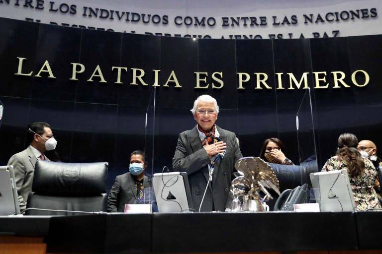 Improcedente que Senado presente controversia contra acuerdo para obras de AMLO: Sánchez Cordero