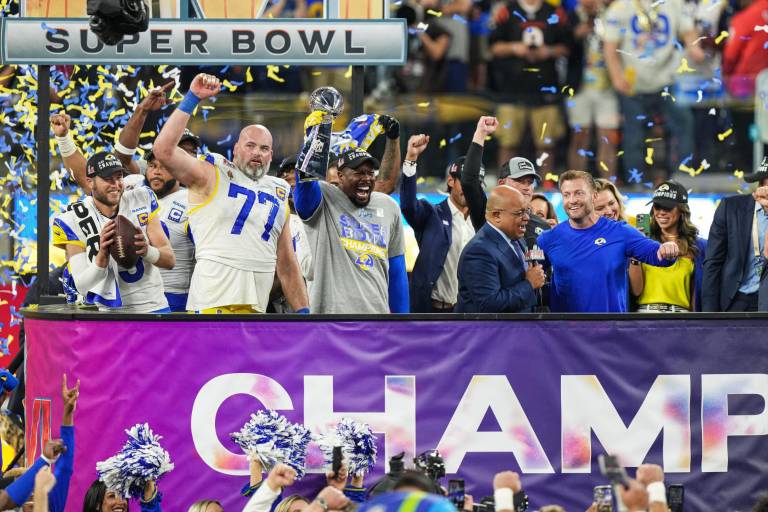 Super Bowl LVI: ¡Los Ángeles Rams son los campeones en final de película!