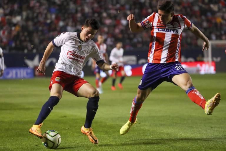 Chivas no puede con el Atlético de San Luis